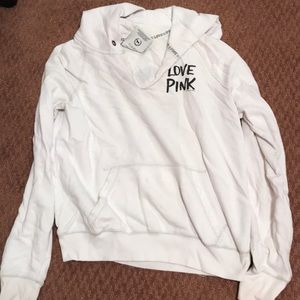 PINK White Hoodie